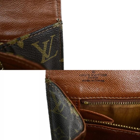 LOUIS VUITTON Pochette Dam PM Clutch Hand Bag Monogram Leather BN - Picture 11 of 16